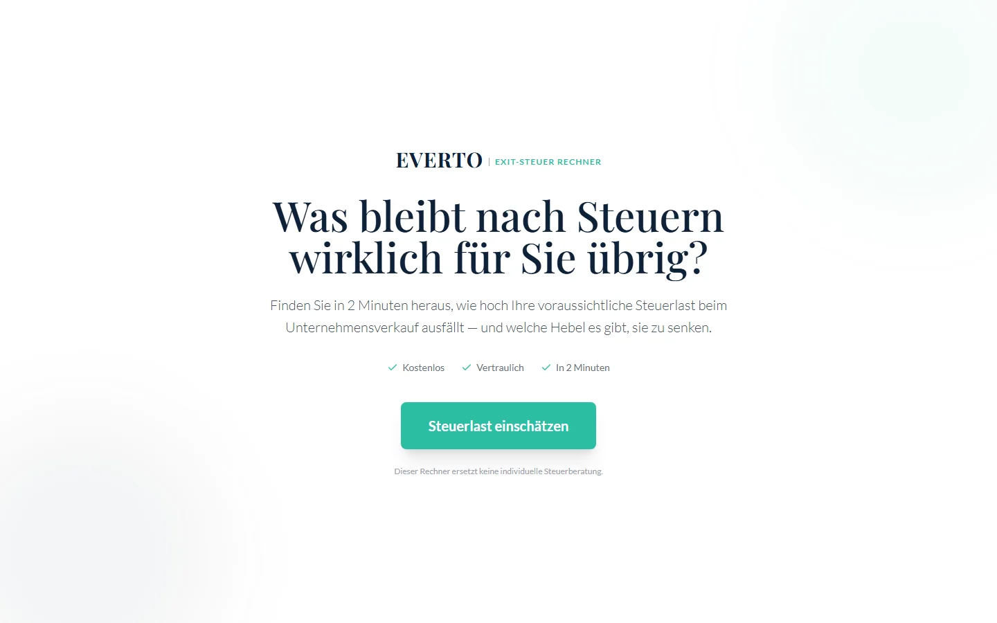 Everto Steuerrechner